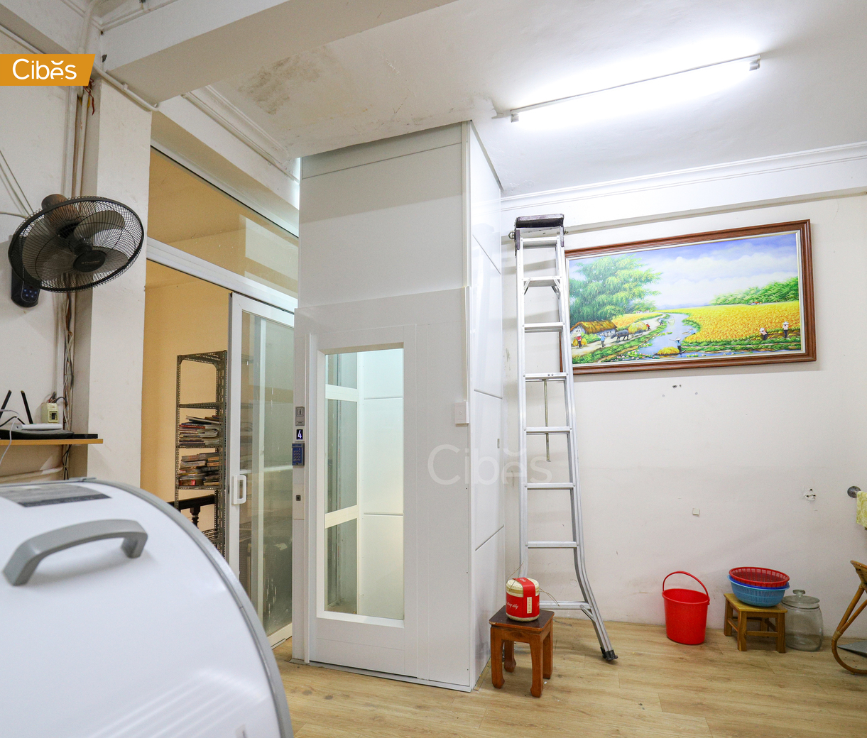 Phường Đống Đa, Hà Nội - Nâng cấp thang máy Cibes từ 4 tầng lên 6 tầng4